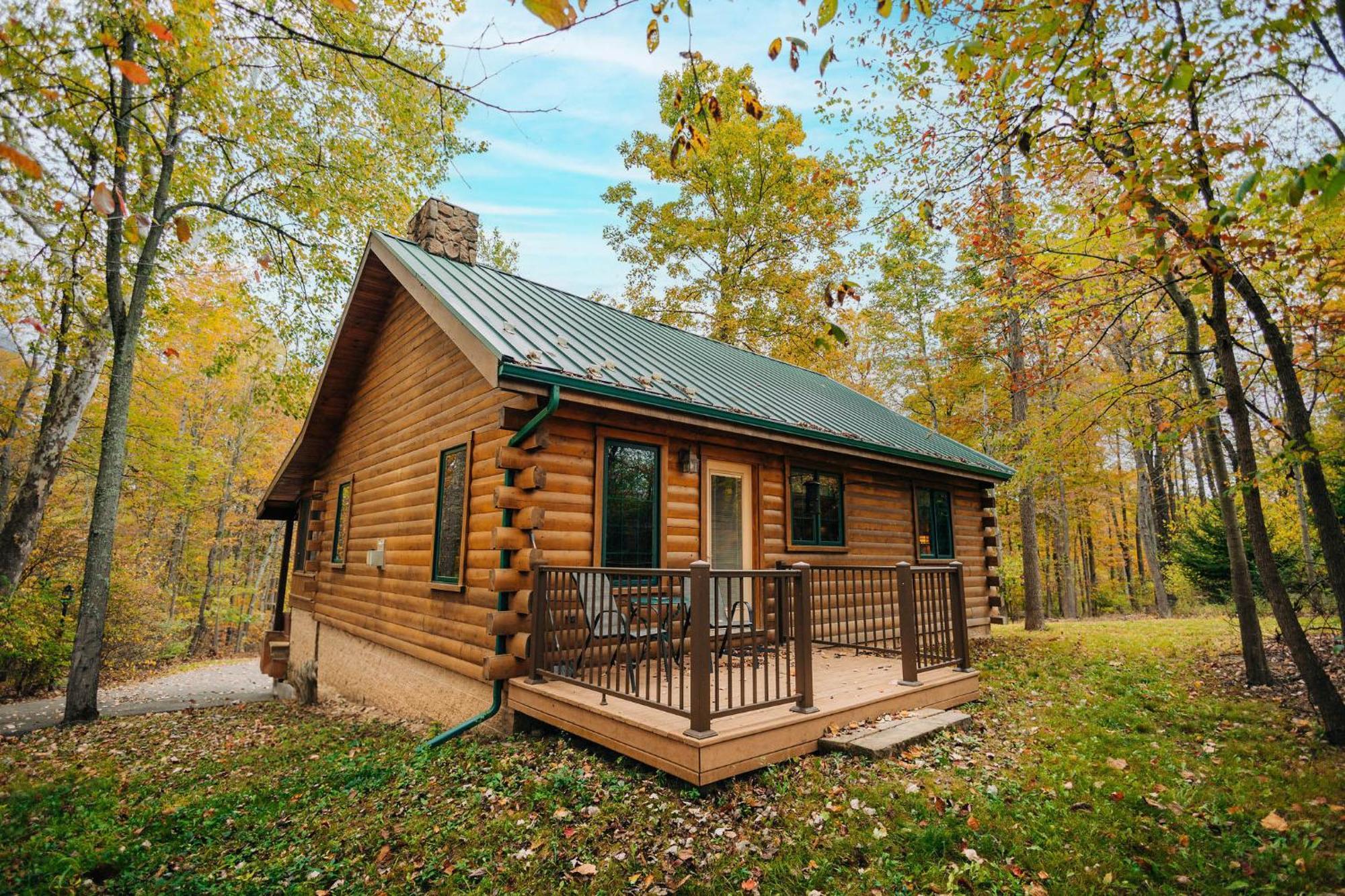 Ferngully Creek Cabins Millersburg Esterno foto