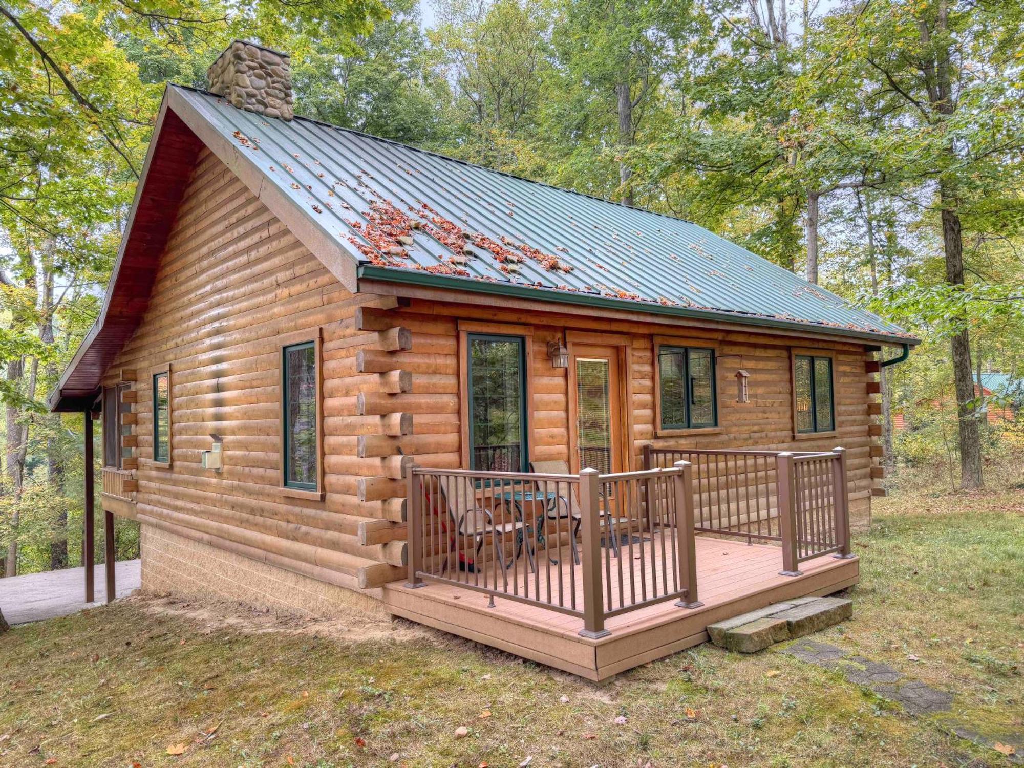 Ferngully Creek Cabins Millersburg Esterno foto